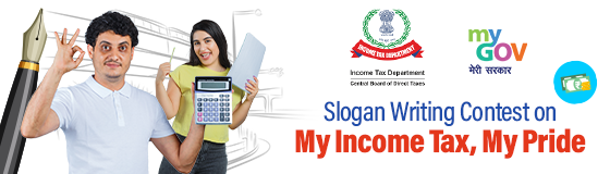 Slogan Writing Contest on My Income Tax, My Pride